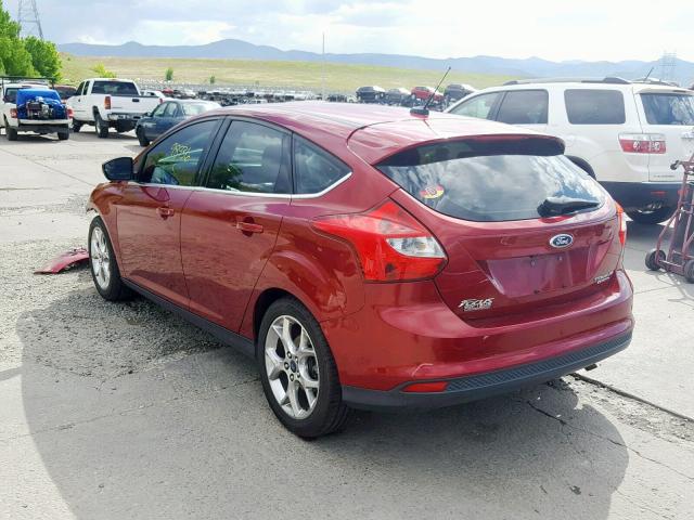 1FADP3N21DL251483 - 2013 FORD FOCUS TITA RED photo 3