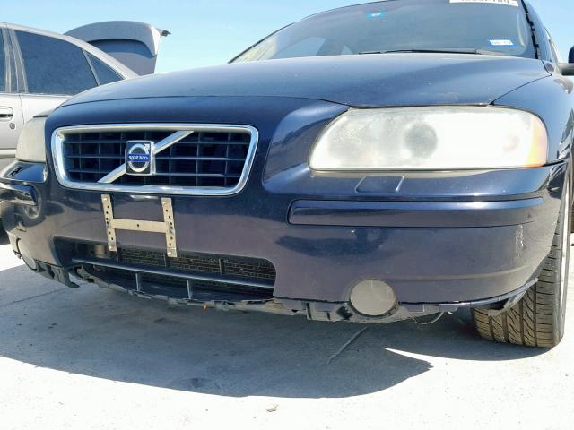 YV1RS547X72646855 - 2007 VOLVO S60 T5 BLUE photo 9