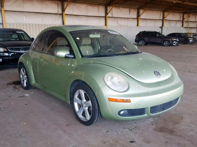 3VWSR31C16M413850 - 2006 VOLKSWAGEN NEW BEETLE მწვანე ფოტო 1