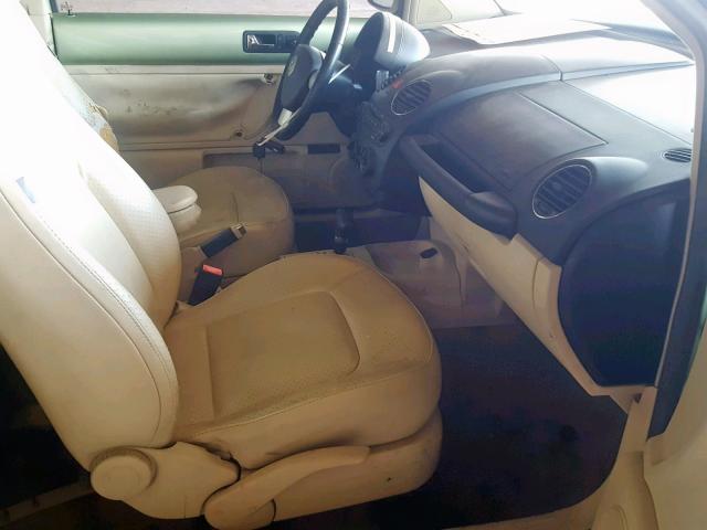 3VWSR31C16M413850 - 2006 VOLKSWAGEN NEW BEETLE მწვანე ფოტო 5