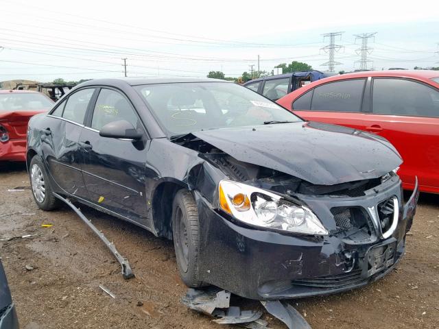 1G2ZF55BX64178937 - 2006 PONTIAC G6 SE BLACK photo 1