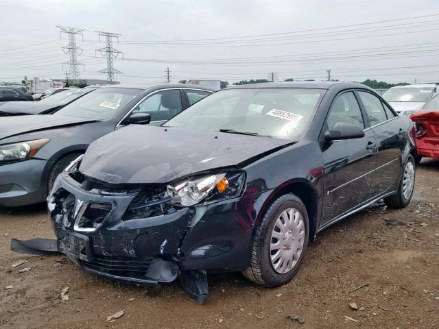 1G2ZF55BX64178937 - 2006 PONTIAC G6 SE BLACK photo 2