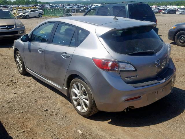 JM1BL1K69B1462934 - 2011 MAZDA 3 S GRAY photo 3