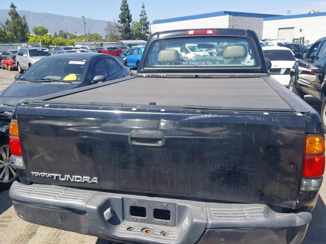 5TBJN321X3S376471 - 2003 TOYOTA TUNDRA BLACK photo 5