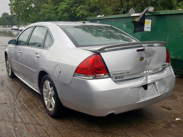 2G1WG5E34C1246119 - 2012 CHEVROLET IMPALA LT SILVER photo 3