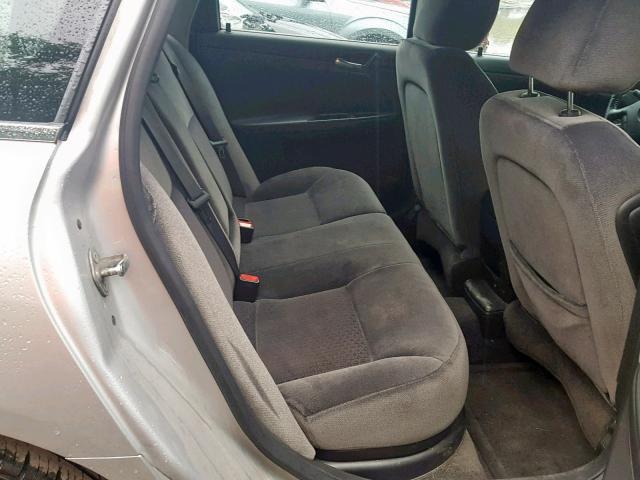2G1WG5E34C1246119 - 2012 CHEVROLET IMPALA LT SILVER photo 6
