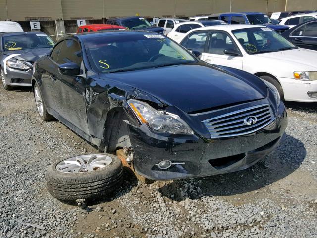 JN1CV6FE9CM203599 - 2012 INFINITI G37 BASE BLACK photo 1