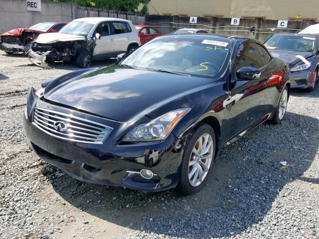 JN1CV6FE9CM203599 - 2012 INFINITI G37 BASE BLACK photo 2