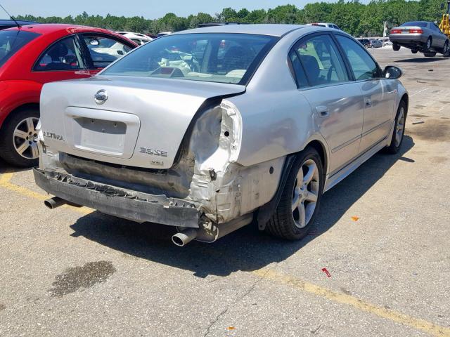 1N4BL11D45C954771 - 2005 NISSAN ALTIMA SE GRAY photo 4