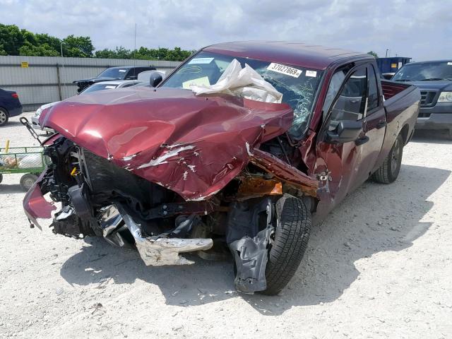 1C6RR6FG7KS530145 - 2019 RAM 1500 CLASS BURGUNDY photo 2