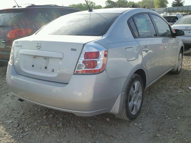 3N1AB61E69L635075 - 2009 NISSAN SENTRA 2.0 SILVER photo 4