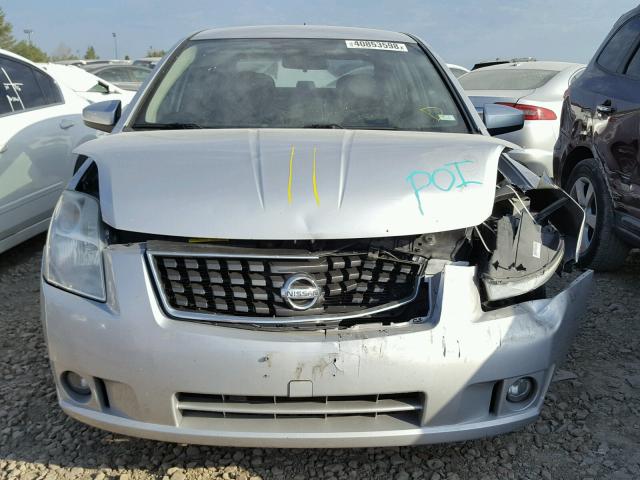 3N1AB61E69L635075 - 2009 NISSAN SENTRA 2.0 SILVER photo 7