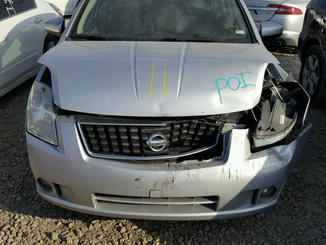 3N1AB61E69L635075 - 2009 NISSAN SENTRA 2.0 SILVER photo 9