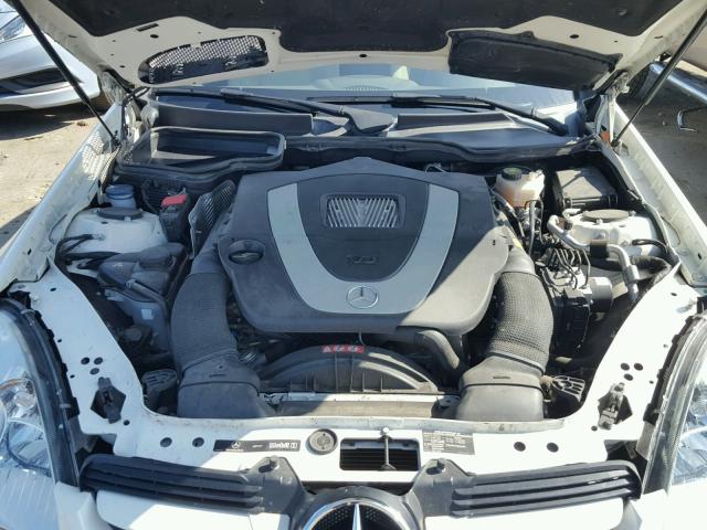 WDBWK54F48F180901 - 2008 MERCEDES-BENZ SLK 280 WHITE photo 7