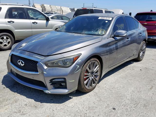 JN1FV7AP4HM850320 - 2017 INFINITI Q50 RED SP GRAY photo 2