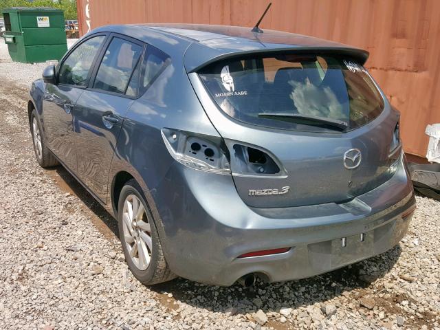 JM1BL1L75D1772251 - 2013 MAZDA 3 I CHARCOAL photo 3