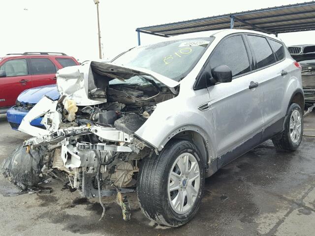 1FMCU0F74FUC04822 - 2015 FORD ESCAPE S SILVER photo 2