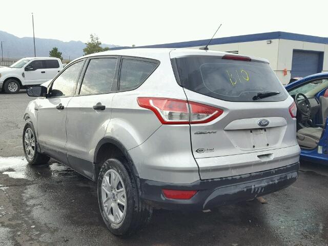 1FMCU0F74FUC04822 - 2015 FORD ESCAPE S SILVER photo 3