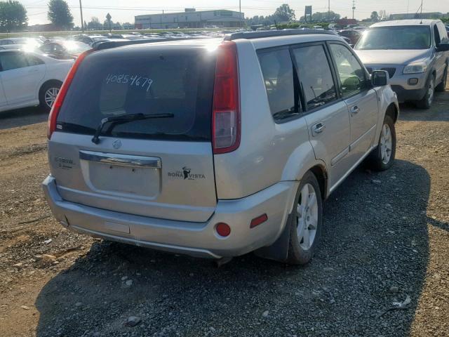 JN8BT08V16W211332 - 2006 NISSAN X-TRAIL XE SILVER photo 4