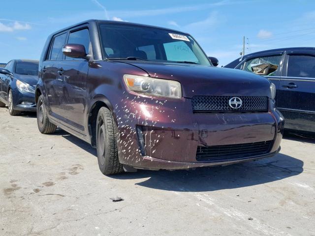 JTLKE50E181050841 - 2008 TOYOTA SCION XB 黑色 照片 1