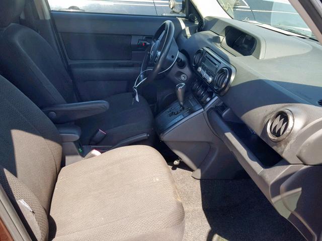 JTLKE50E181050841 - 2008 TOYOTA SCION XB 黑色 照片 5