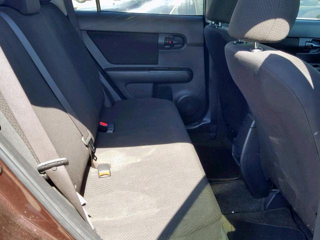 JTLKE50E181050841 - 2008 TOYOTA SCION XB 黑色 照片 6