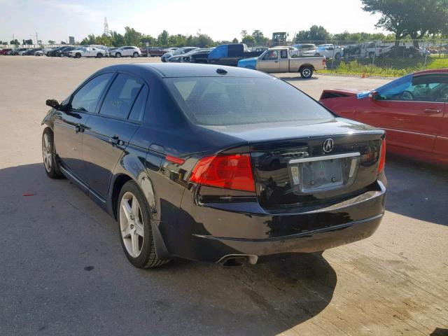 19UUA65696A049331 - 2006 ACURA 3.2TL BLACK photo 3