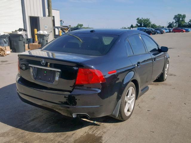 19UUA65696A049331 - 2006 ACURA 3.2TL BLACK photo 4