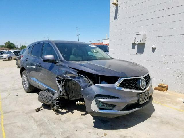 5J8TC1H71KL010325 - 2019 ACURA RDX GRAY photo 1