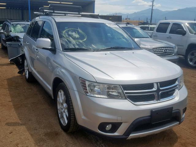 3D4PH1FG3BT560993 - 2011 DODGE JOURNEY MA SILVER photo 1