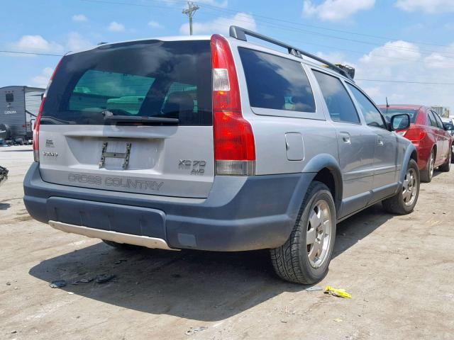 YV1SZ59H441138526 - 2004 VOLVO XC70 SILVER photo 4