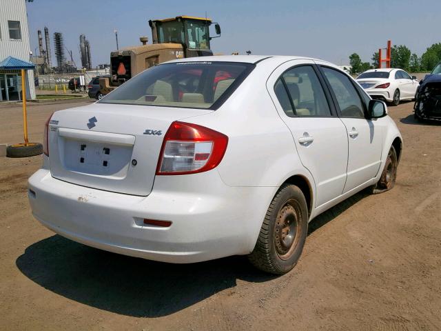 JS2YC5A35C6300950 - 2012 SUZUKI SX4 LE WHITE photo 4