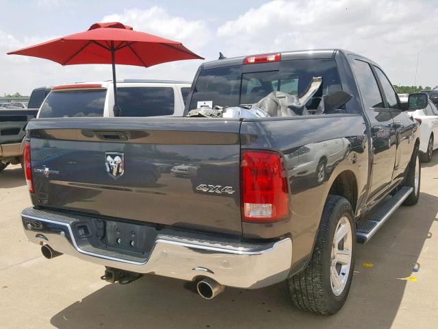 1C6RR7LT6JS137968 - 2018 RAM 1500 SLT GRAY photo 4