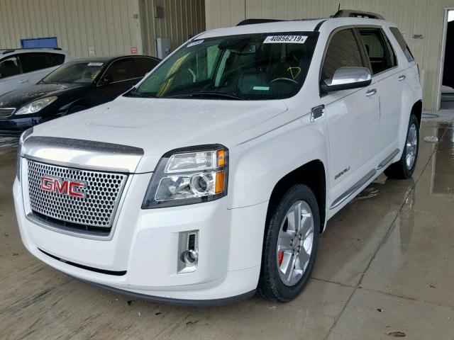 2GKALUEK4F6403481 - 2015 GMC TERRAIN DE WHITE photo 2