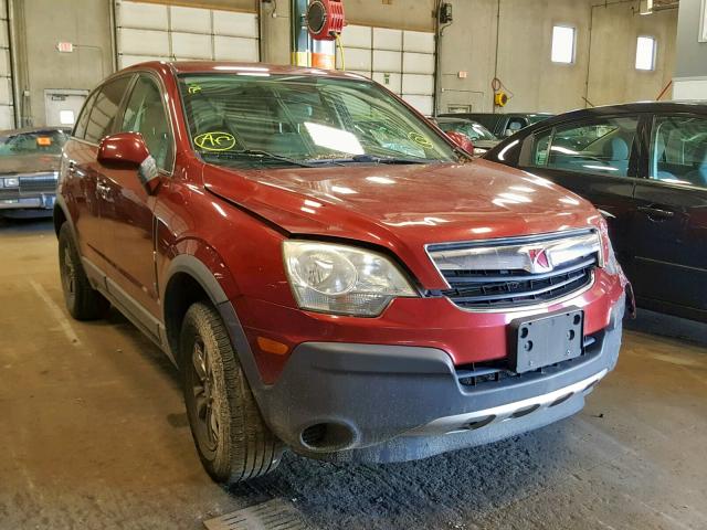 3GSCL33P38S726071 - 2008 SATURN VUE XE RED photo 1