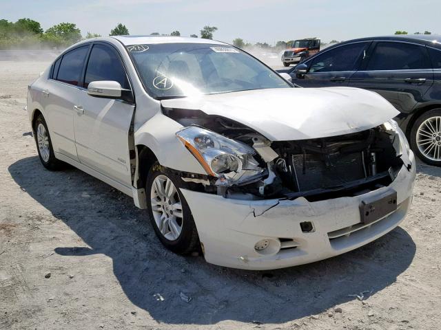 1N4CL2APXAC146729 - 2010 NISSAN ALTIMA HYB WHITE photo 1