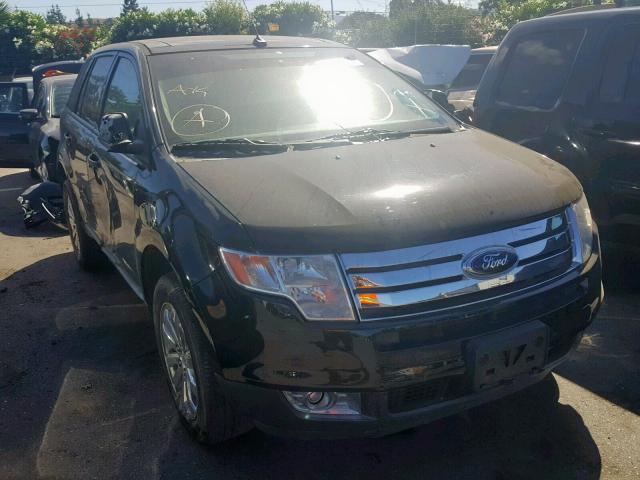 2FMDK38C47BB62570 - 2007 FORD EDGE SEL BLACK photo 1