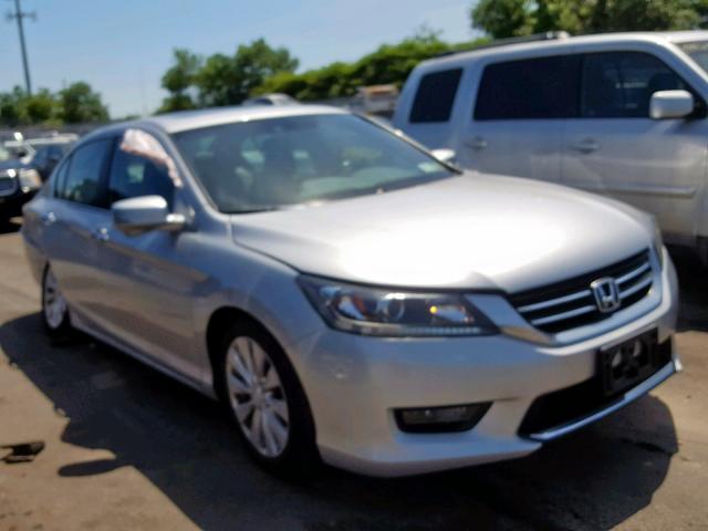 1HGCR2F89EA040673 - 2014 HONDA ACCORD EXL SILVER photo 1