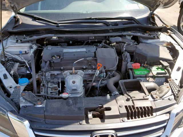 1HGCR2F89EA040673 - 2014 HONDA ACCORD EXL SILVER photo 7