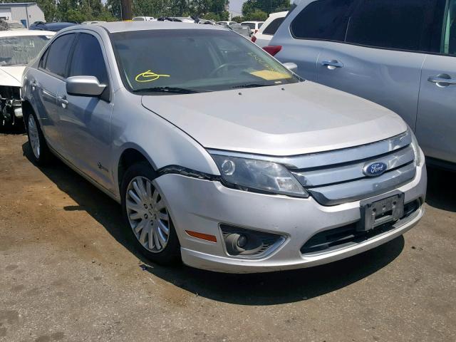 3FADP0L36AR325357 - 2010 FORD FUSION HYB SILVER photo 1