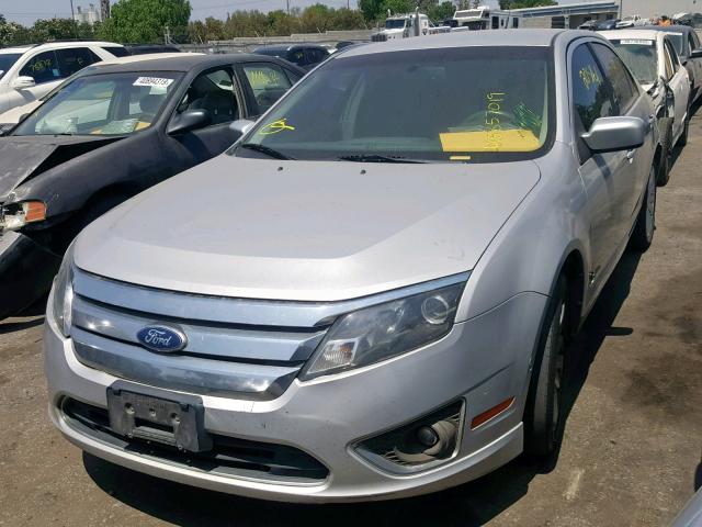 3FADP0L36AR325357 - 2010 FORD FUSION HYB SILVER photo 2