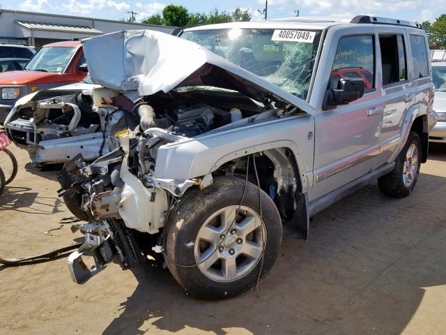 1J8HG58246C127562 - 2006 JEEP COMMANDER GRAY photo 2