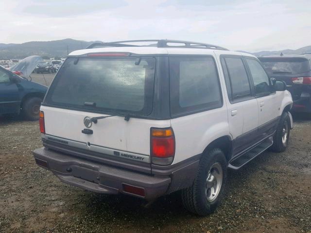 4M2DU55P2VUJ12298 - 1997 MERCURY MOUNTAINEE WHITE photo 4