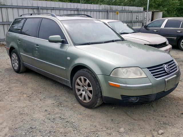 WVWVD63B32E370066 - 2002 VOLKSWAGEN PASSAT GLS GREEN photo 1