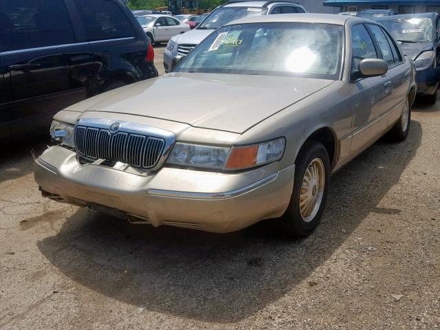 2MEFM75WXXX648346 - 1999 MERCURY GRAND MARQ TAN photo 2