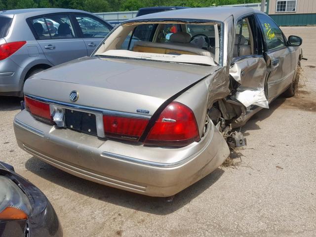 2MEFM75WXXX648346 - 1999 MERCURY GRAND MARQ TAN photo 4