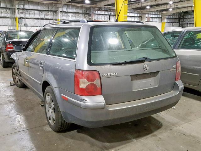 WVWYH63B73E063227 - 2003 VOLKSWAGEN PASSAT GLX 灰色 照片 3