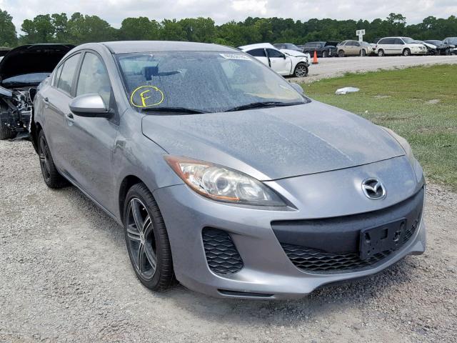 JM1BL1TF7D1765695 - 2013 MAZDA 3 I SILVER photo 1