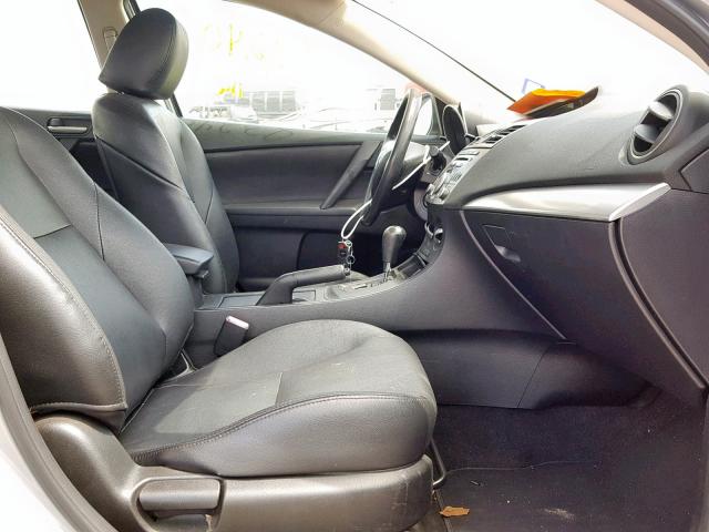 JM1BL1TF7D1765695 - 2013 MAZDA 3 I SILVER photo 5