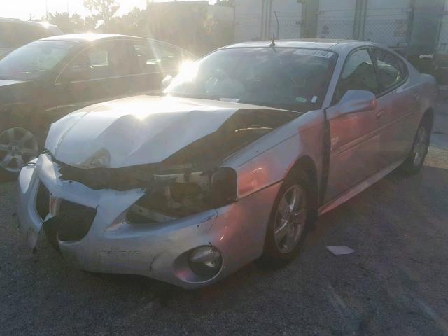 2G2WS522651246258 - 2005 PONTIAC GRAND PRIX SILVER photo 2